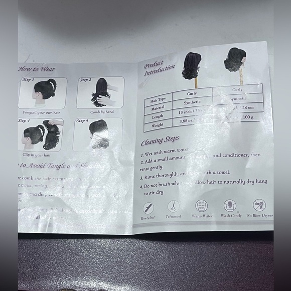 Sofeiyan Blonde Ponytail Extension - Picture 4 of 6